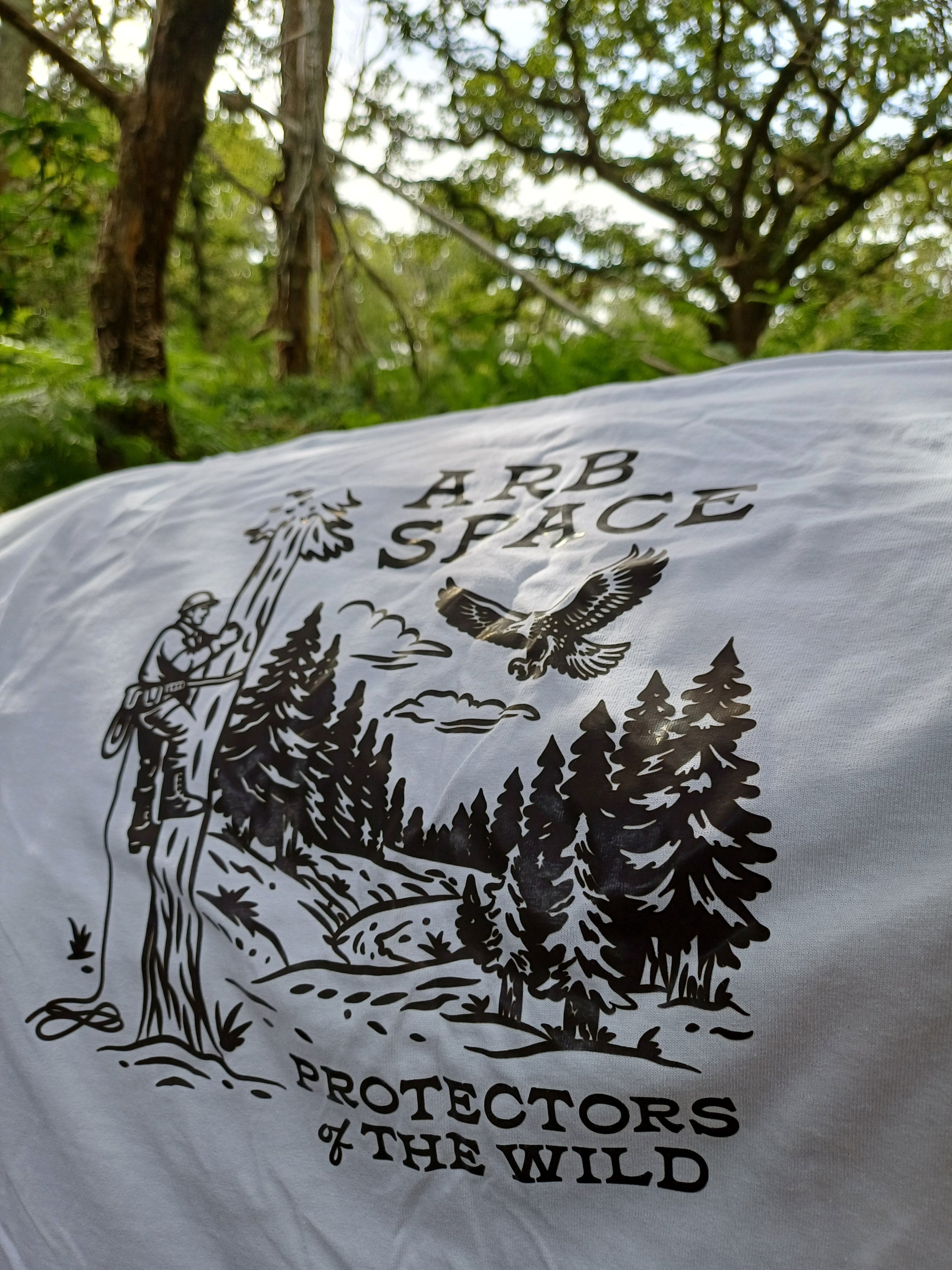 The Tree climber (White - Long Sleeve)