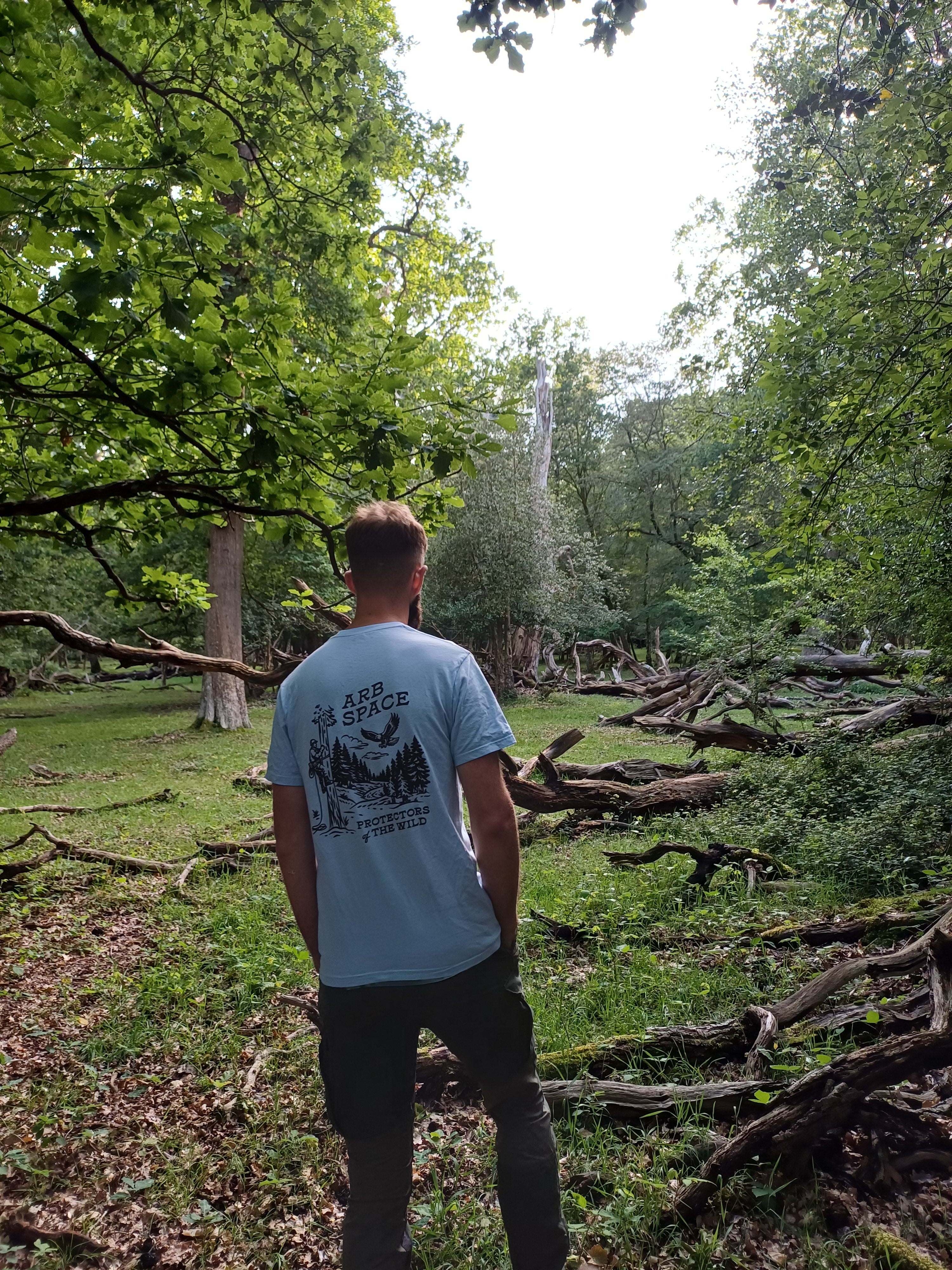 The Tree climber (Light Blue- Short)