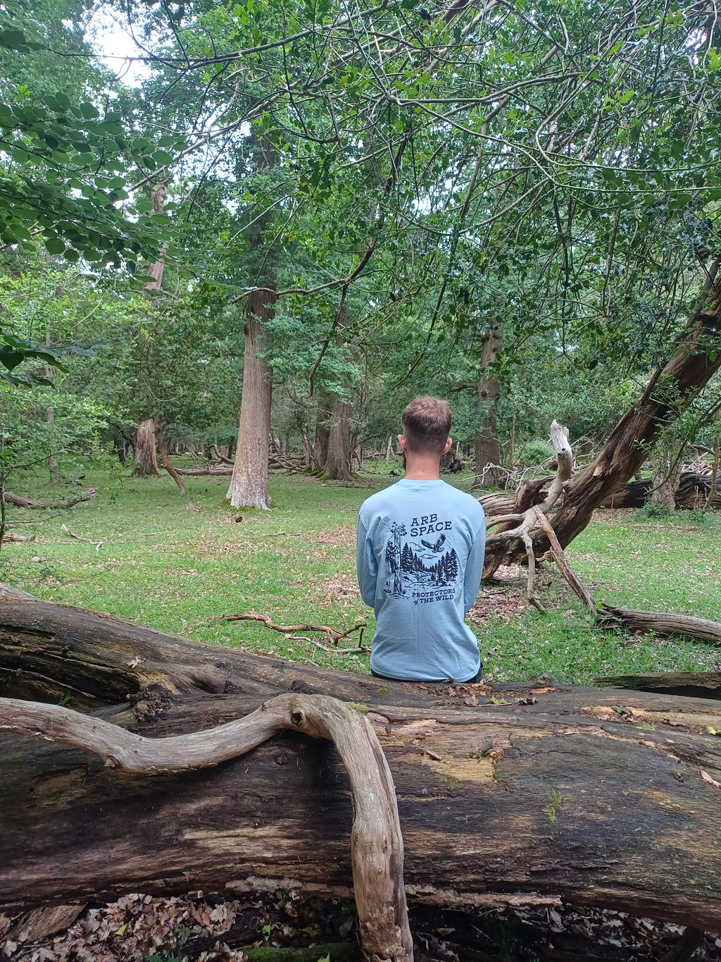 The Tree climber (Light Blue- Long Sleeve)