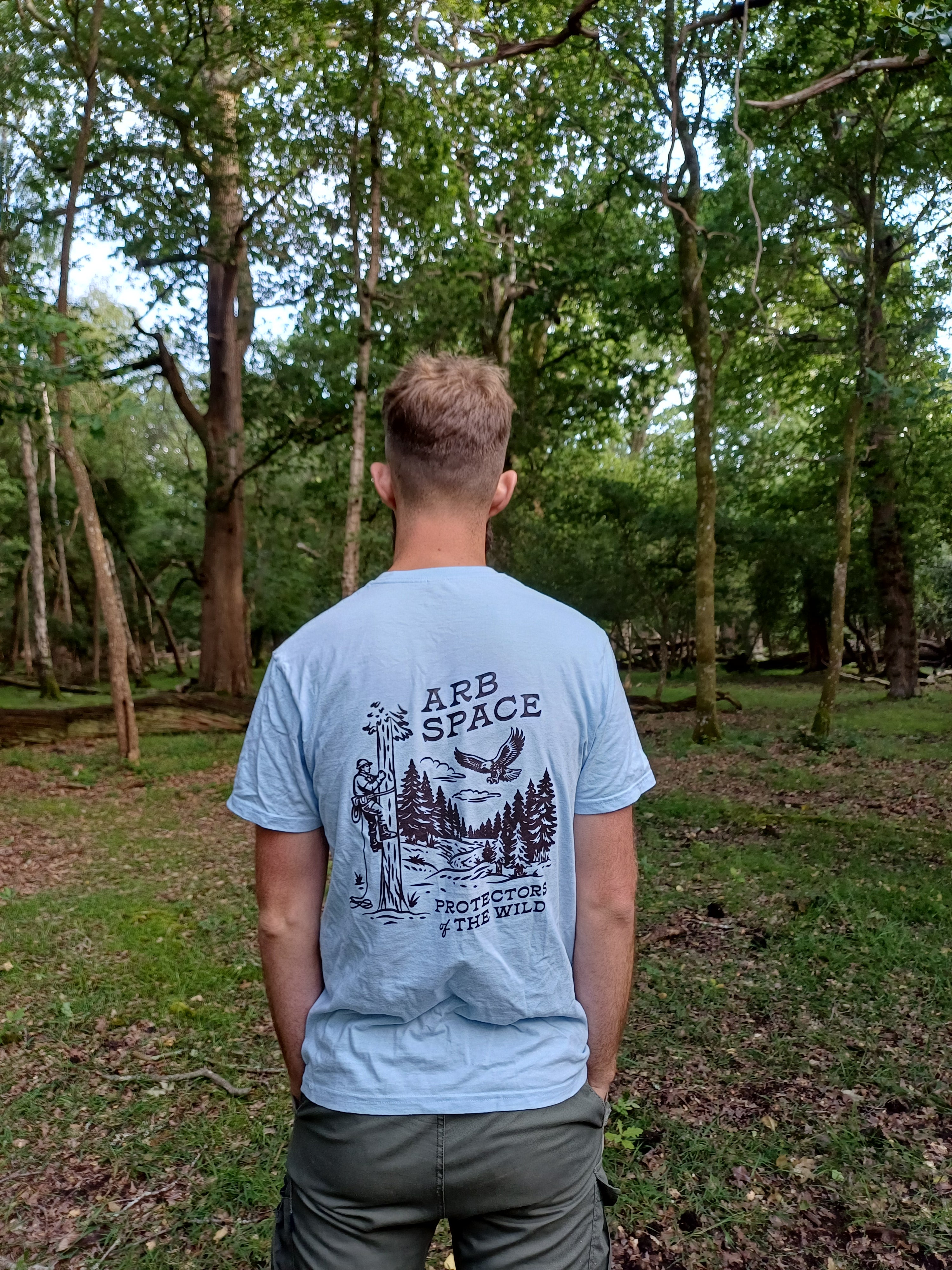 The Tree climber (Light Blue- Short)